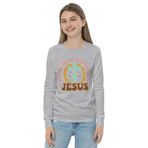 Youth long sleeve tee - Image 4