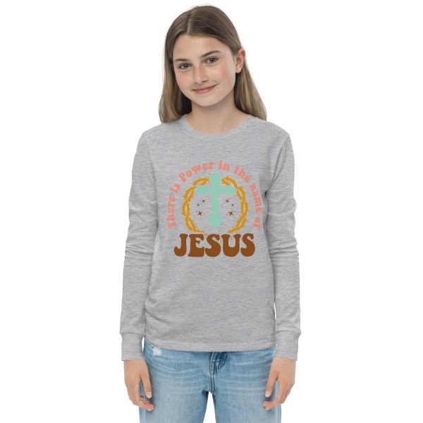 Youth long sleeve tee - Image 5