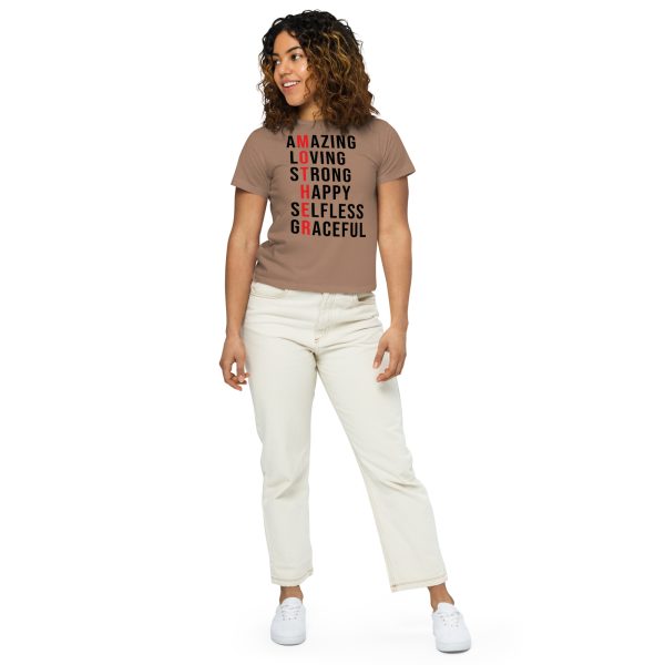 Women’s high-waisted t-shirt - Image 3